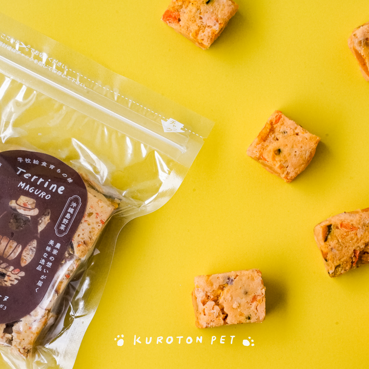 【9個セット】沖縄県産マグロと沖縄野菜を使った無添加犬用マグロテリーヌ